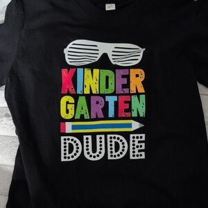 Unk Black Kindergarten Dude Kids T-Shirt